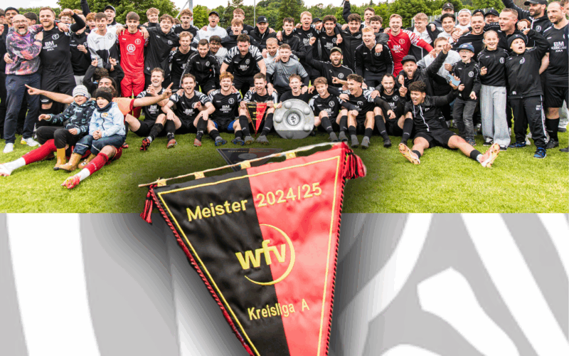 Die Erste des FV Bad Waldsee ist Meister 24/25 in der Kreisliga A1 Bodensee